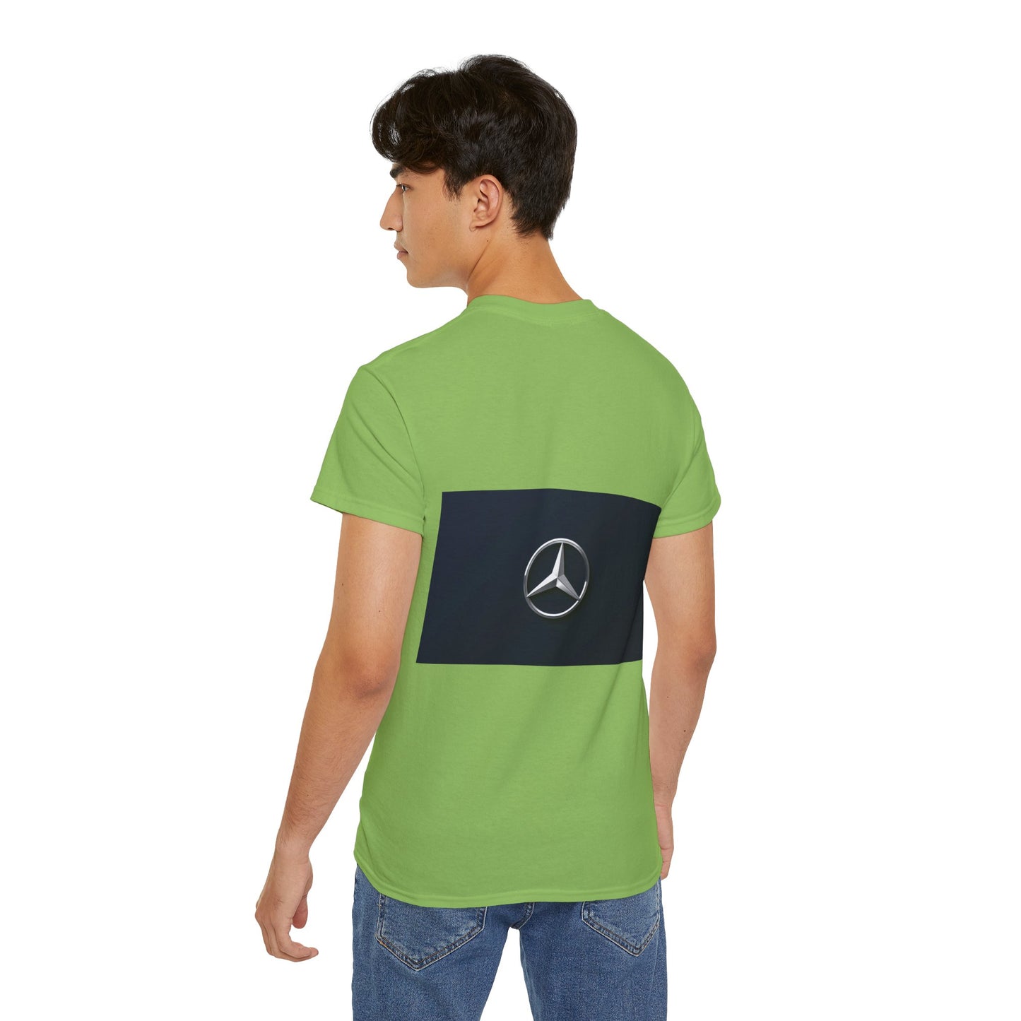 Mercedes-Benz Unisex Ultra Cotton Tee, Casual Car Enthusiast Shirt, Automotive Gift, Cool Summer Wear, Iconic Logo T-Shirt