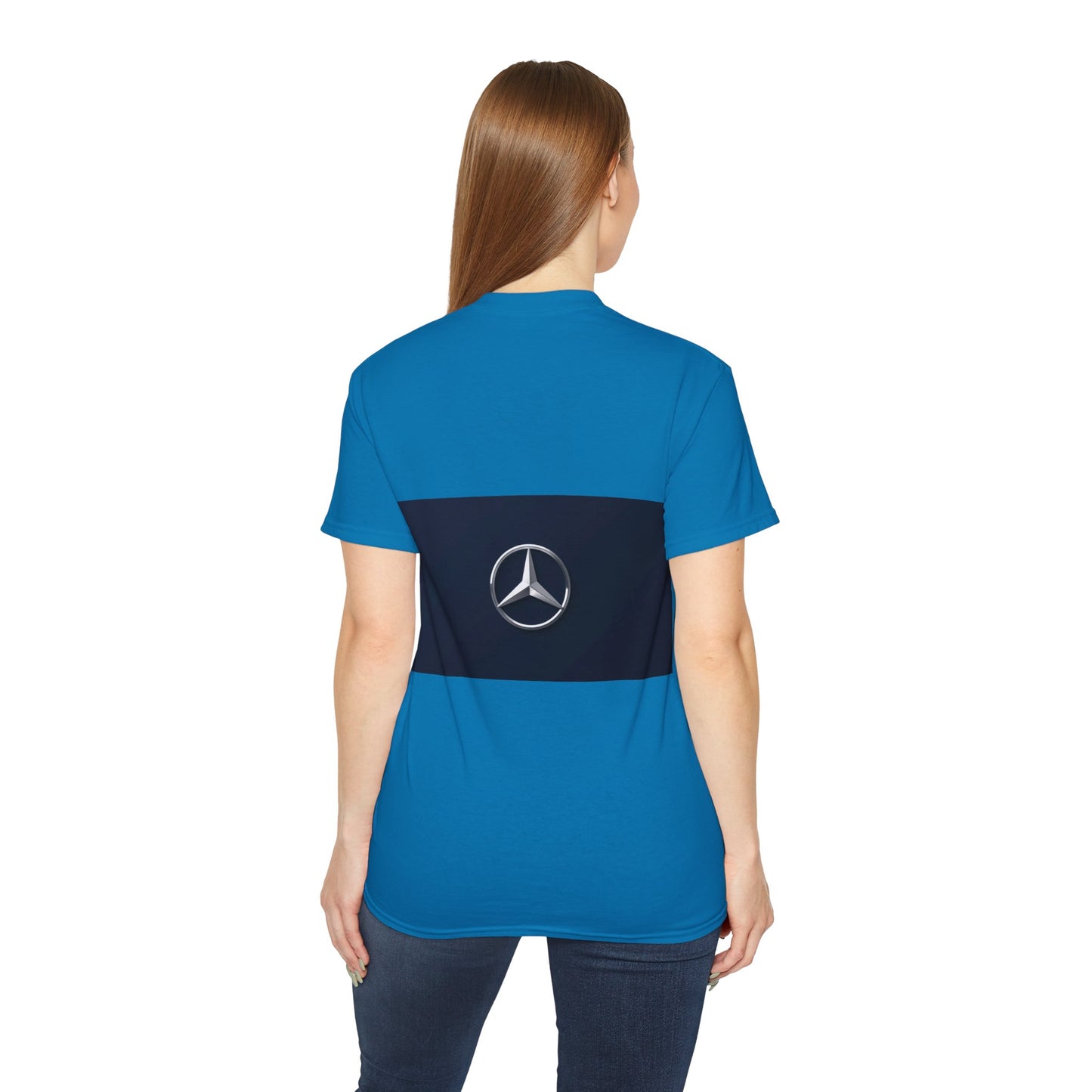 Mercedes-Benz Unisex Ultra Cotton Tee, Casual Car Enthusiast Shirt, Automotive Gift, Cool Summer Wear, Iconic Logo T-Shirt