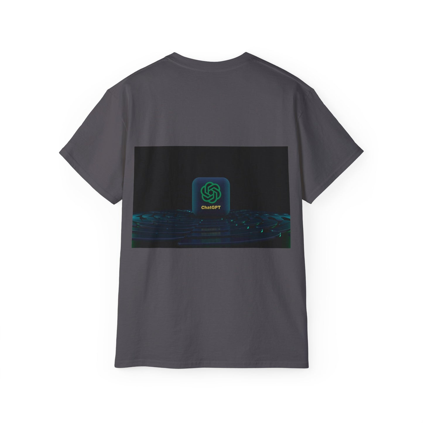 Open AI Inspired Unisex Ultra Cotton Tee, Tech T-Shirt, AI Graphic Tee, Geeky Gift, Casual Wear, Perfect for Events, Merchandise
