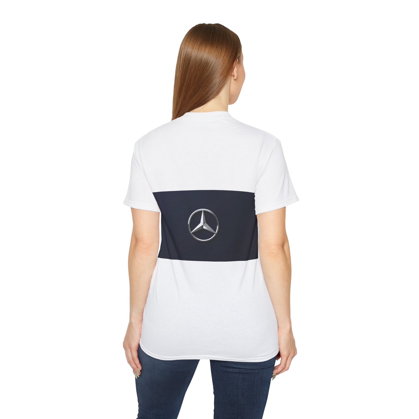 Mercedes-Benz Unisex Ultra Cotton Tee, Casual Car Enthusiast Shirt, Automotive Gift, Cool Summer Wear, Iconic Logo T-Shirt
