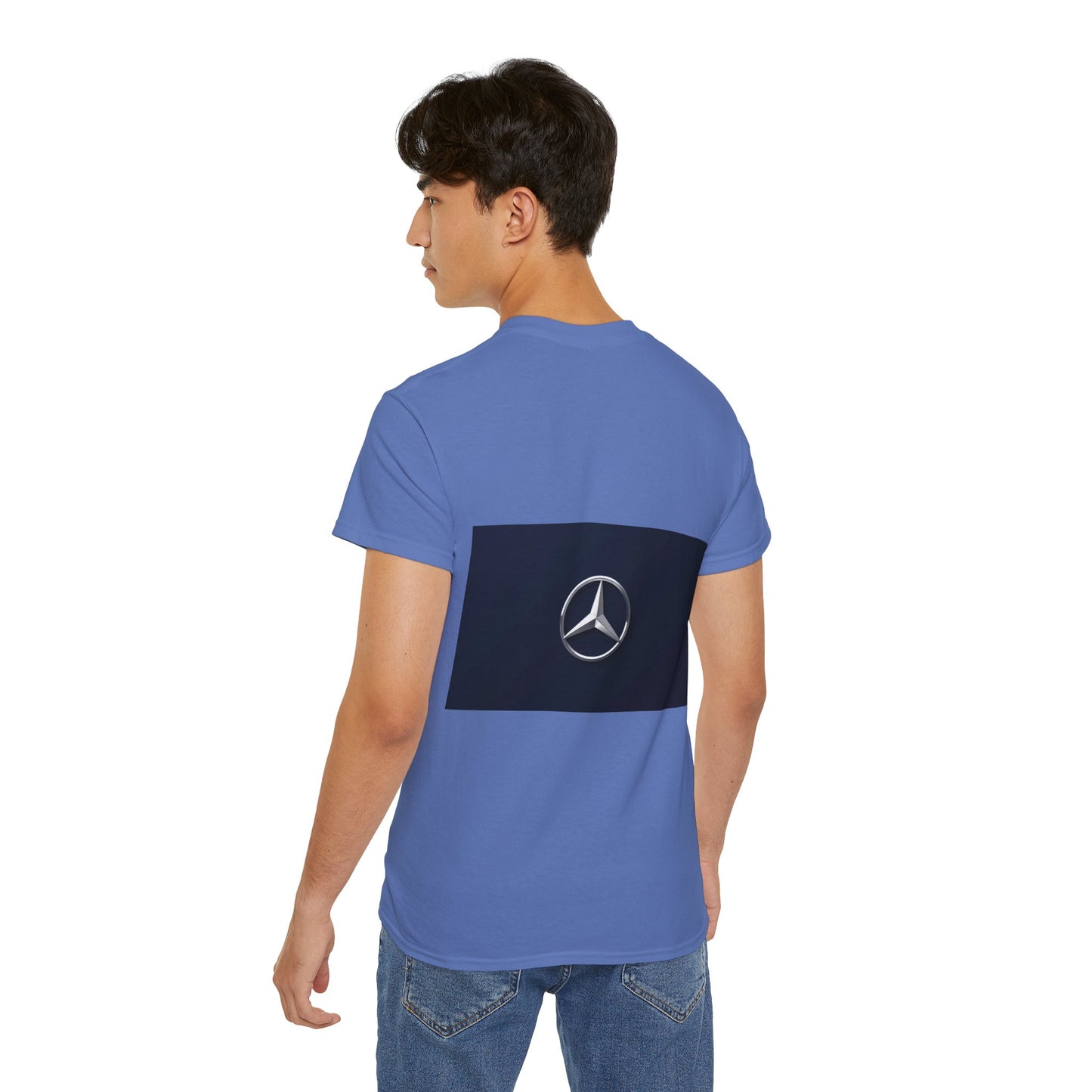 Mercedes-Benz Unisex Ultra Cotton Tee, Casual Car Enthusiast Shirt, Automotive Gift, Cool Summer Wear, Iconic Logo T-Shirt