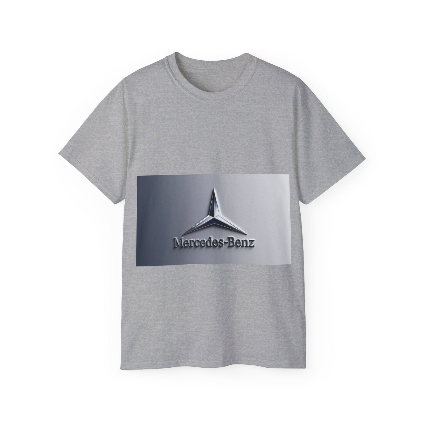 Mercedes-Benz Logo Unisex Ultra Cotton Tee, Car Enthusiast Gift, Casual Wear, Automotive Apparel, Graphic T-Shirt