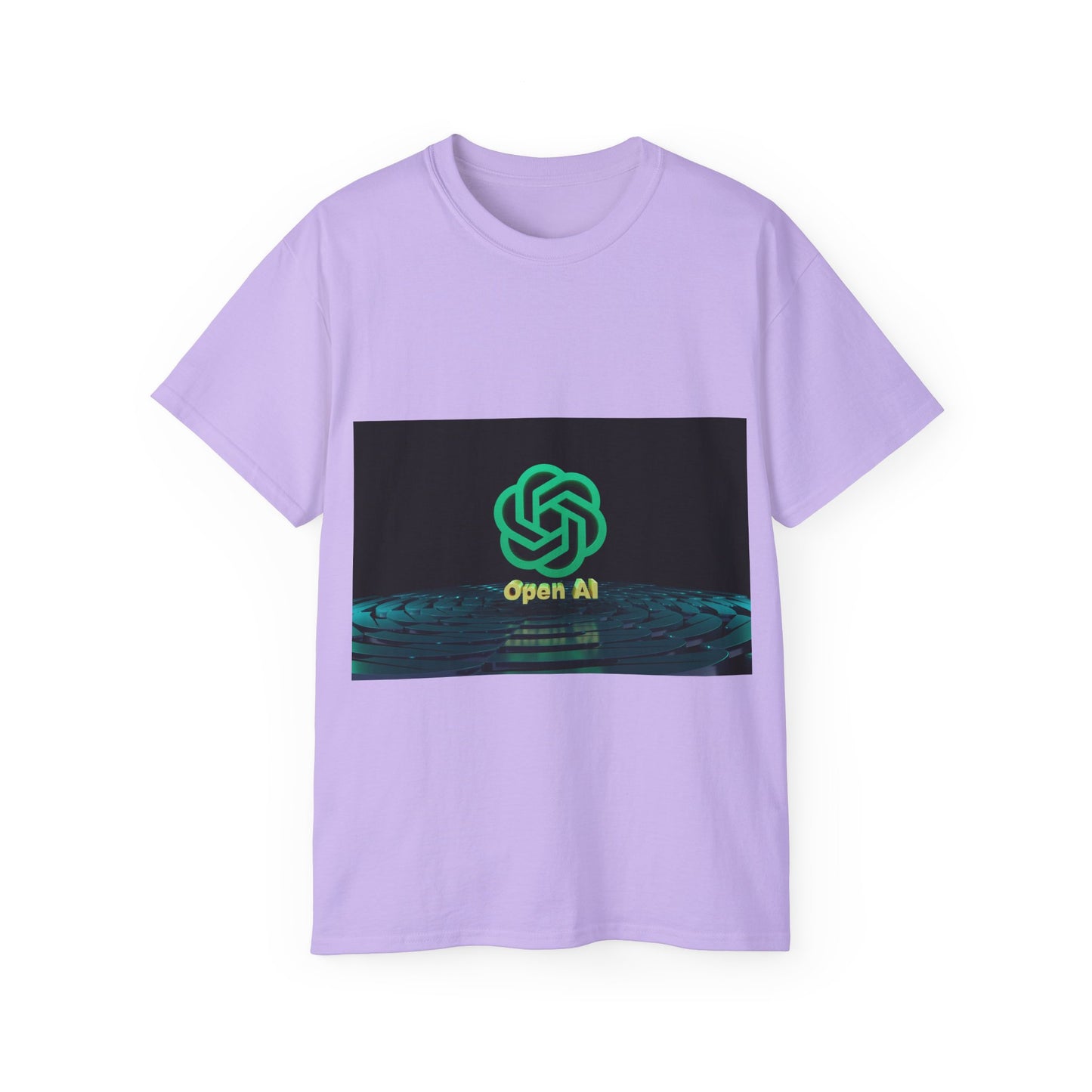 Open AI Inspired Unisex Ultra Cotton Tee, Tech T-Shirt, AI Graphic Tee, Geeky Gift, Casual Wear, Perfect for Events, Merchandise