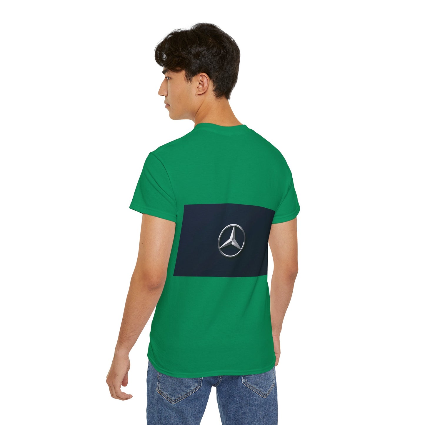 Mercedes-Benz Unisex Ultra Cotton Tee, Casual Car Enthusiast Shirt, Automotive Gift, Cool Summer Wear, Iconic Logo T-Shirt