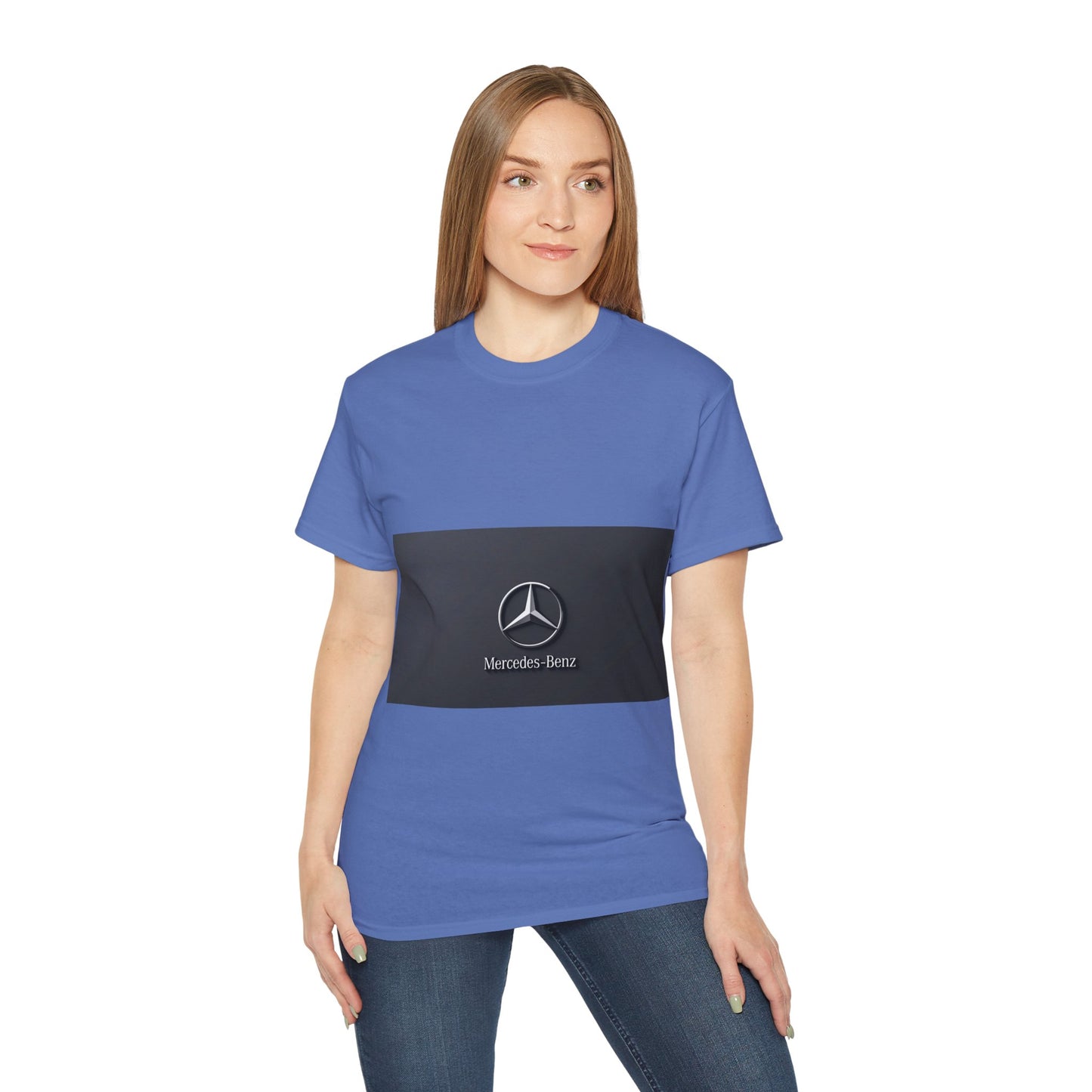 Mercedes-Benz Unisex Ultra Cotton Tee, Casual Car Enthusiast Shirt, Automotive Gift, Cool Summer Wear, Iconic Logo T-Shirt