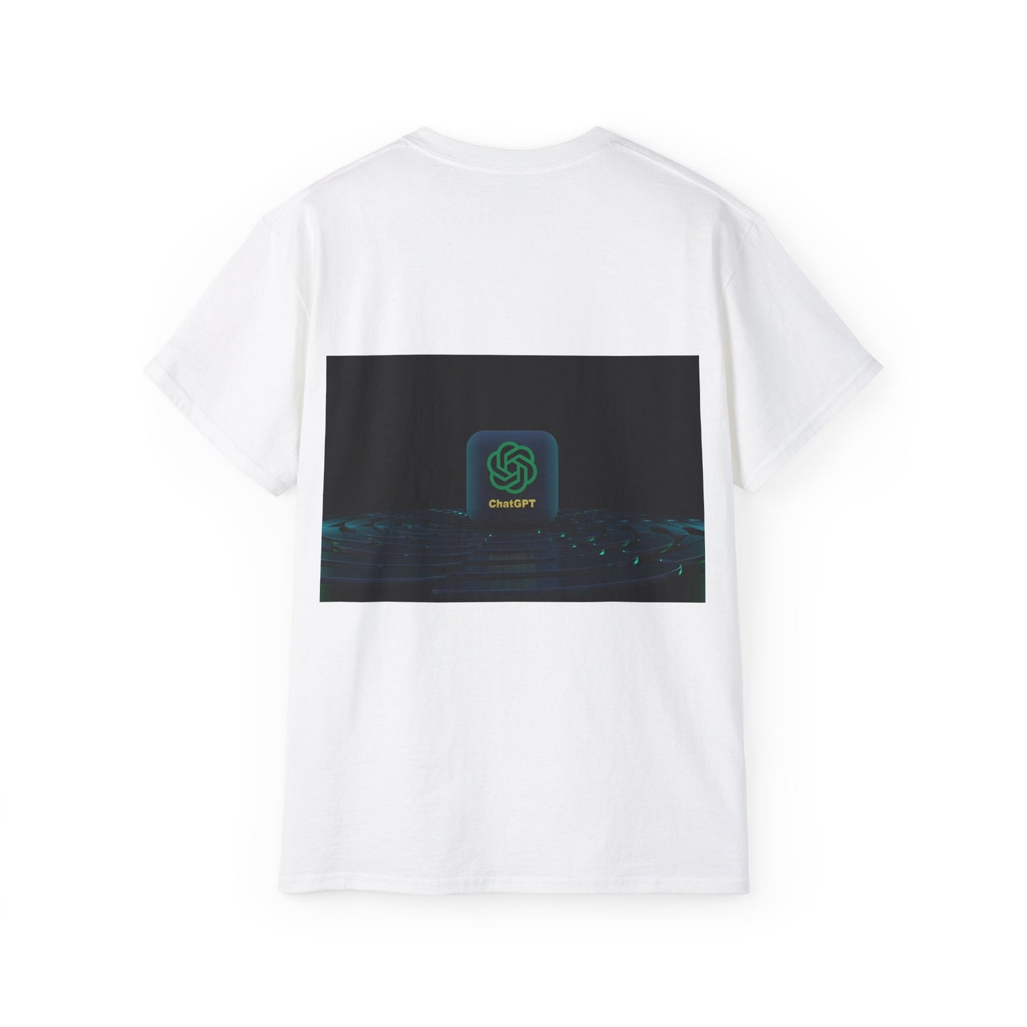 Open AI Inspired Unisex Ultra Cotton Tee, Tech T-Shirt, AI Graphic Tee, Geeky Gift, Casual Wear, Perfect for Events, Merchandise