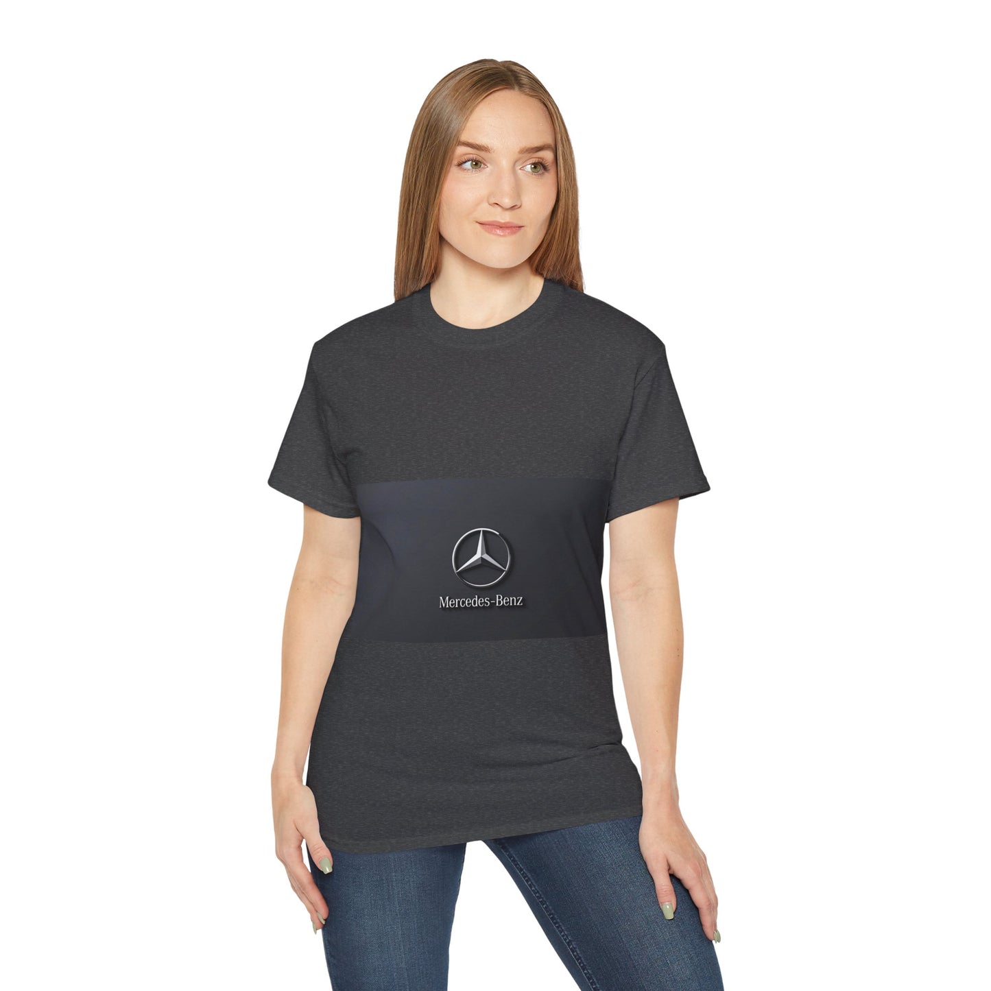 Mercedes-Benz Unisex Ultra Cotton Tee, Casual Car Enthusiast Shirt, Automotive Gift, Cool Summer Wear, Iconic Logo T-Shirt