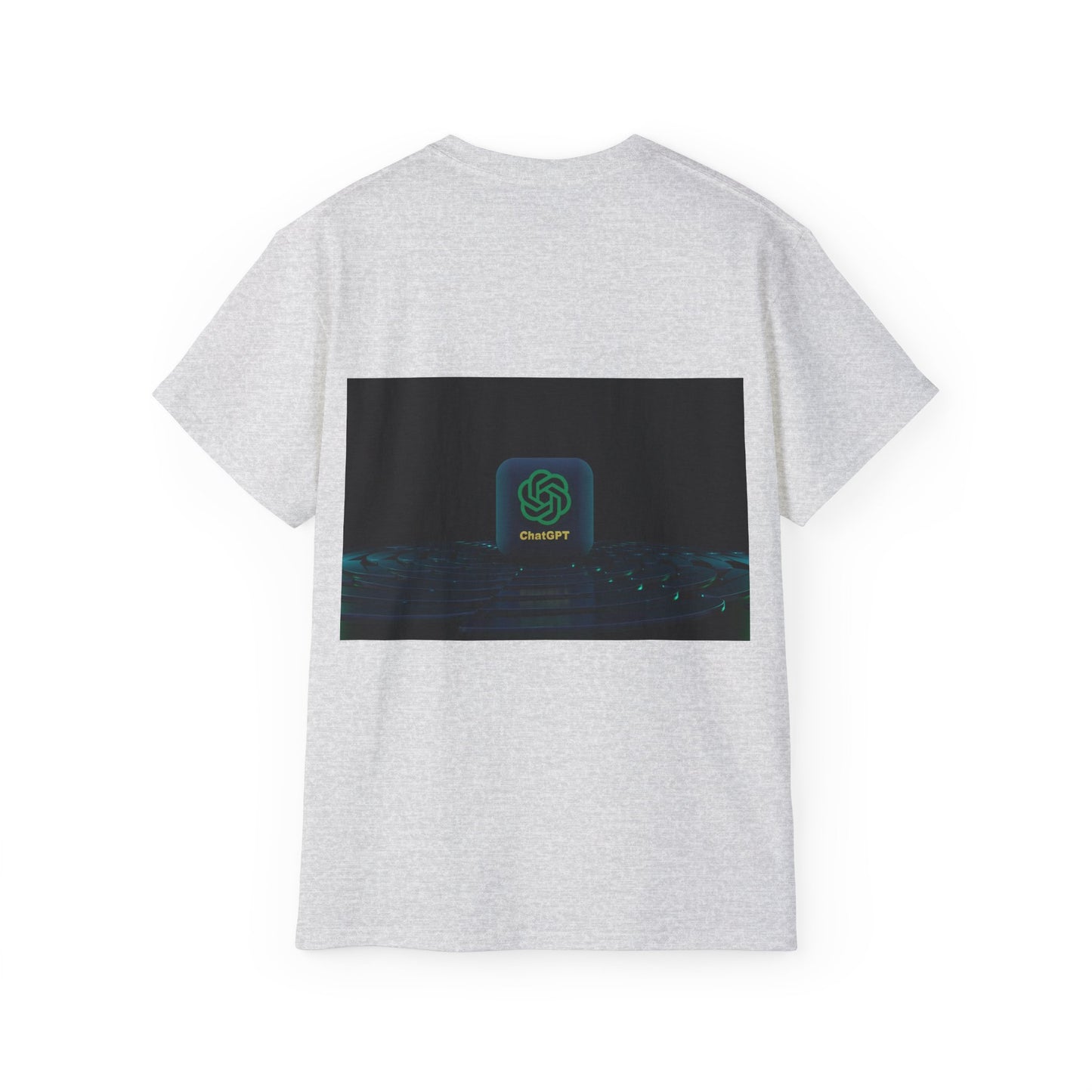 Open AI Inspired Unisex Ultra Cotton Tee, Tech T-Shirt, AI Graphic Tee, Geeky Gift, Casual Wear, Perfect for Events, Merchandise