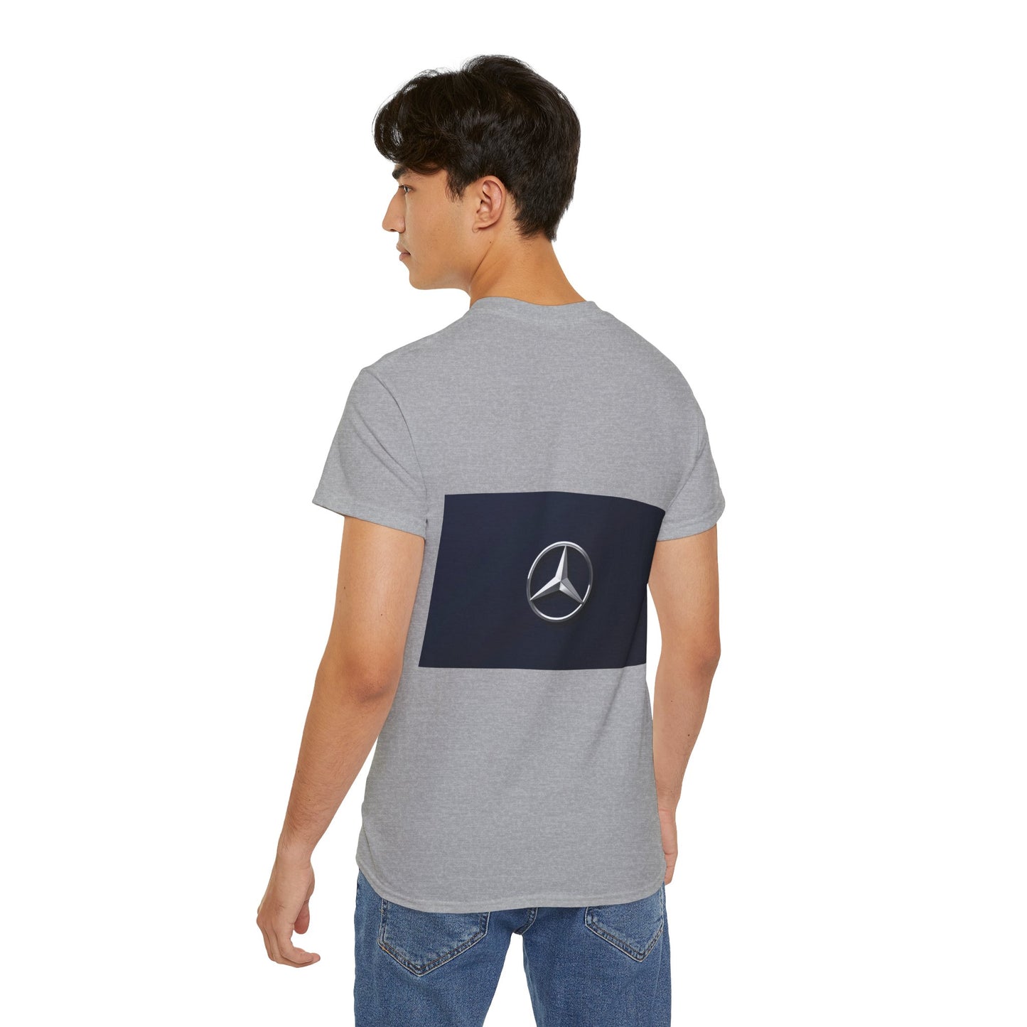Mercedes-Benz Unisex Ultra Cotton Tee, Casual Car Enthusiast Shirt, Automotive Gift, Cool Summer Wear, Iconic Logo T-Shirt