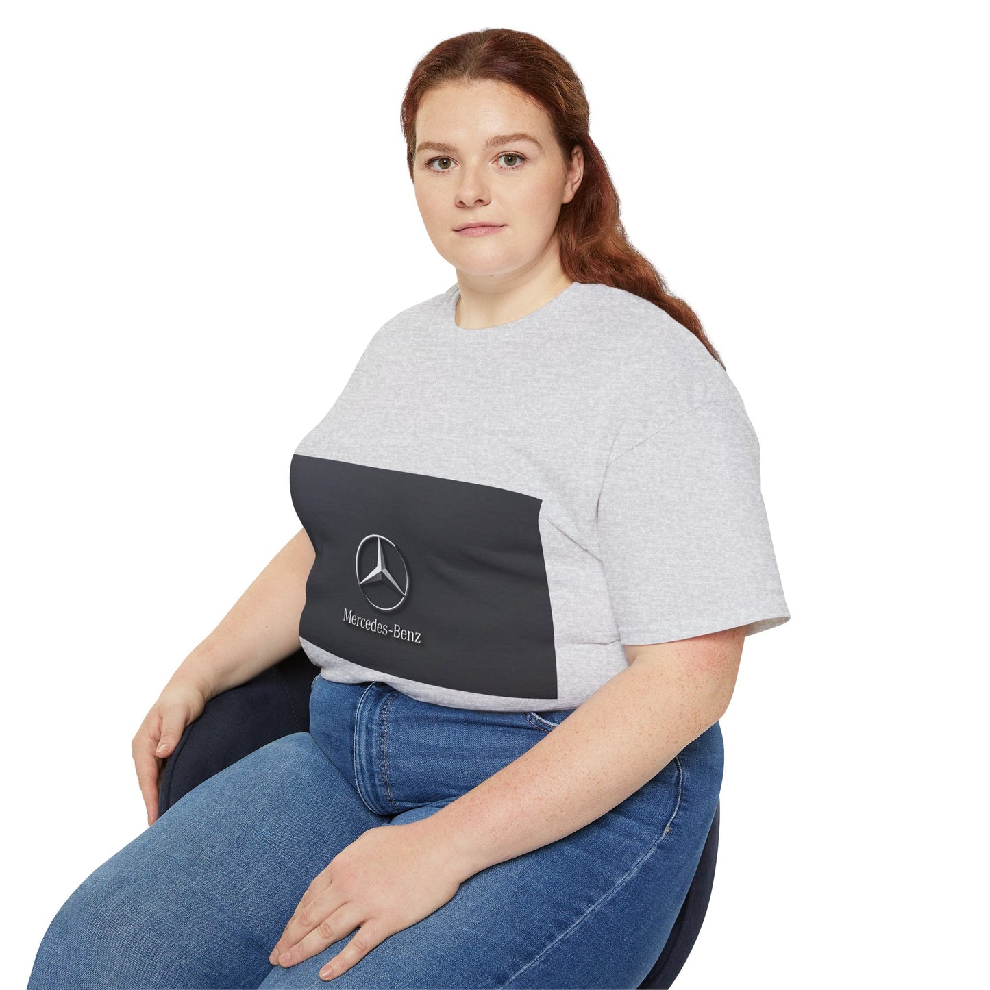 Mercedes-Benz Unisex Ultra Cotton Tee, Casual Car Enthusiast Shirt, Automotive Gift, Cool Summer Wear, Iconic Logo T-Shirt