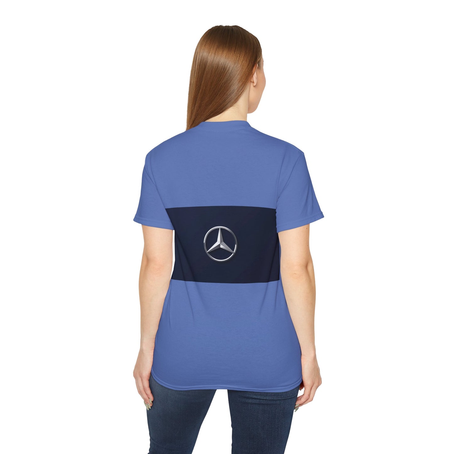 Mercedes-Benz Unisex Ultra Cotton Tee, Casual Car Enthusiast Shirt, Automotive Gift, Cool Summer Wear, Iconic Logo T-Shirt