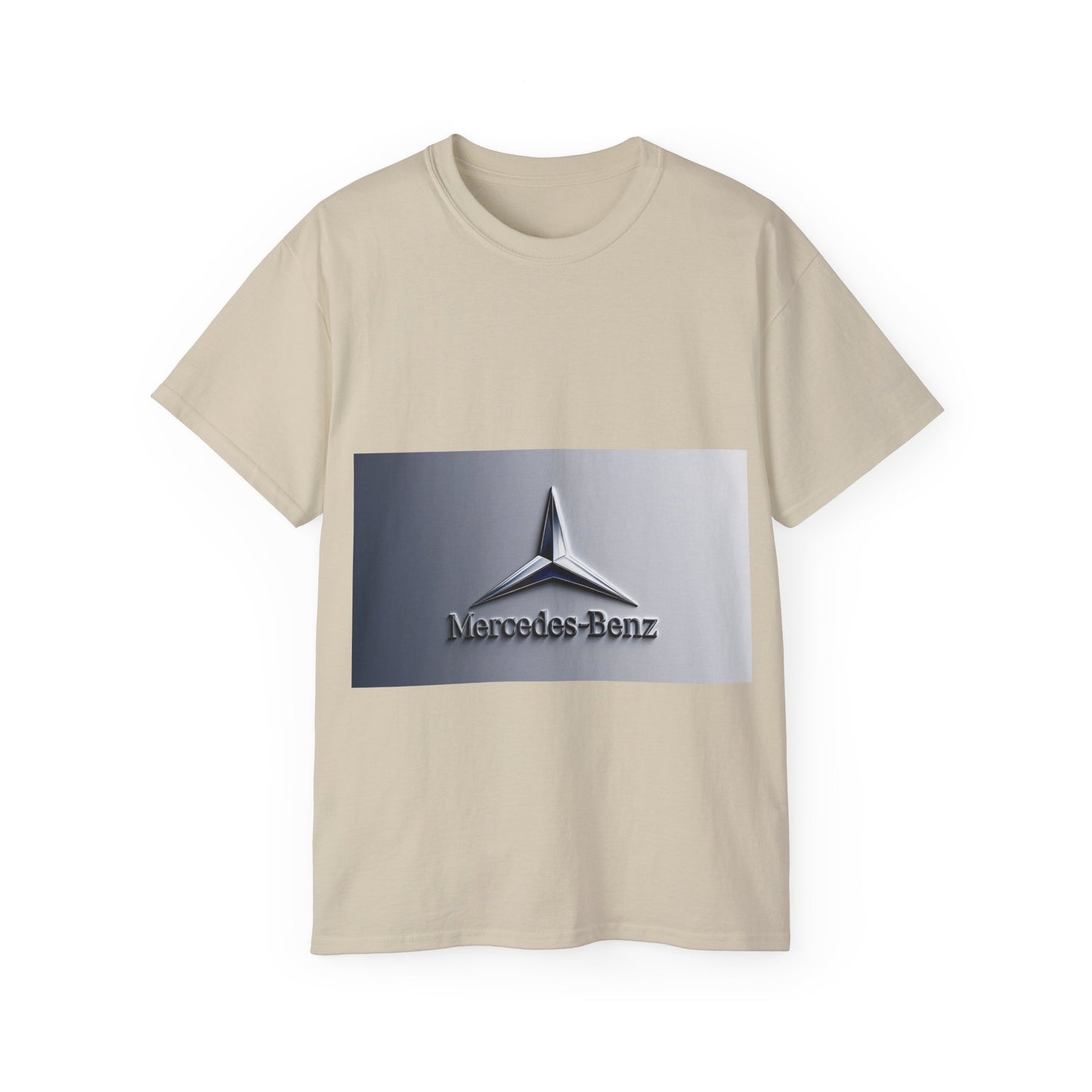 Mercedes-Benz Logo Unisex Ultra Cotton Tee, Car Enthusiast Gift, Casual Wear, Automotive Apparel, Graphic T-Shirt