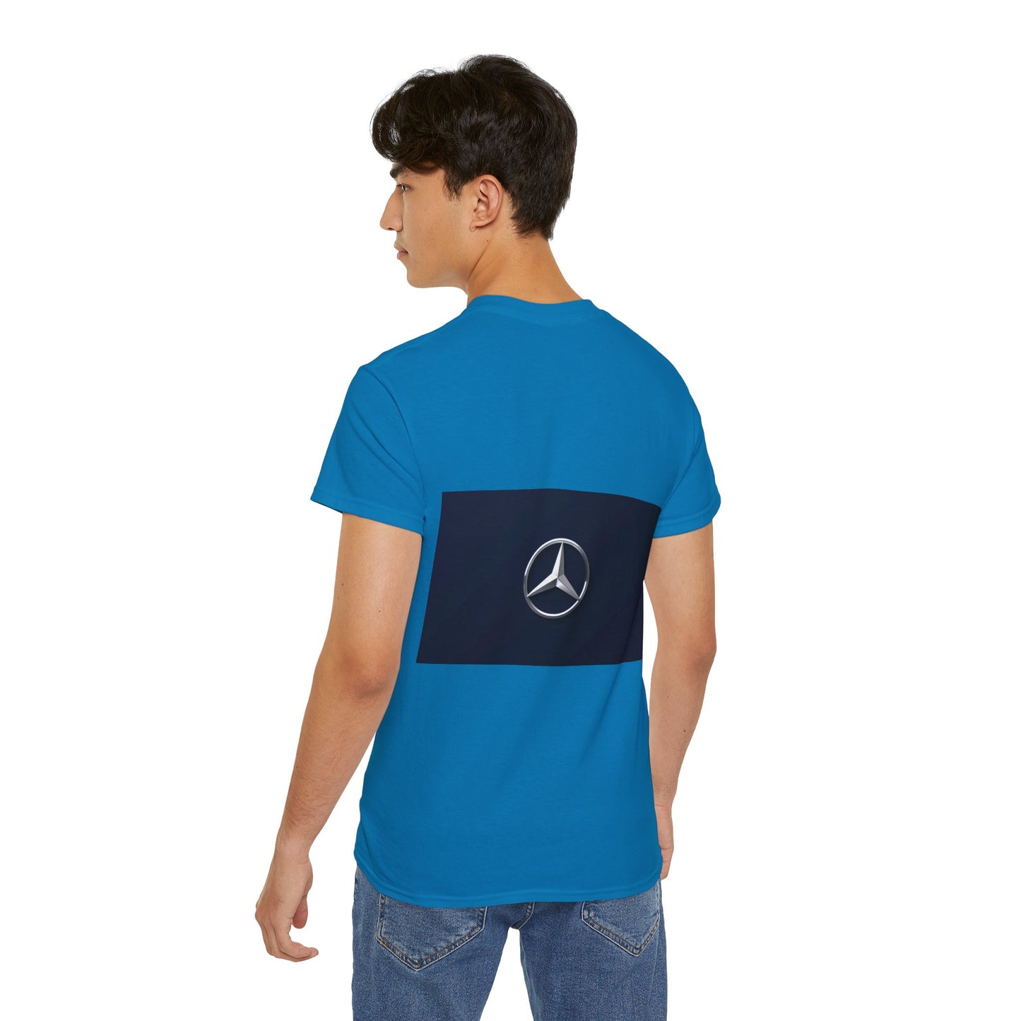 Mercedes-Benz Unisex Ultra Cotton Tee, Casual Car Enthusiast Shirt, Automotive Gift, Cool Summer Wear, Iconic Logo T-Shirt