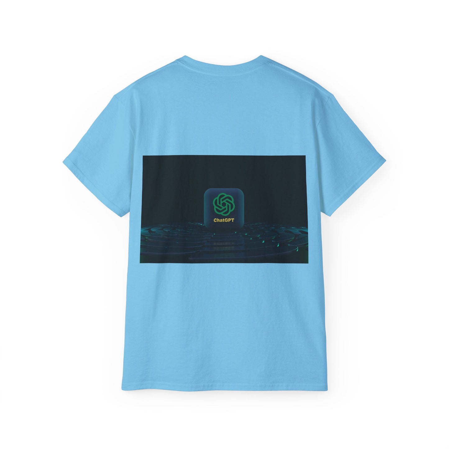 Open AI Inspired Unisex Ultra Cotton Tee, Tech T-Shirt, AI Graphic Tee, Geeky Gift, Casual Wear, Perfect for Events, Merchandise