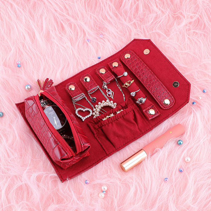 Storage Bag Pattern Flannel Jewelry Jewelry Box