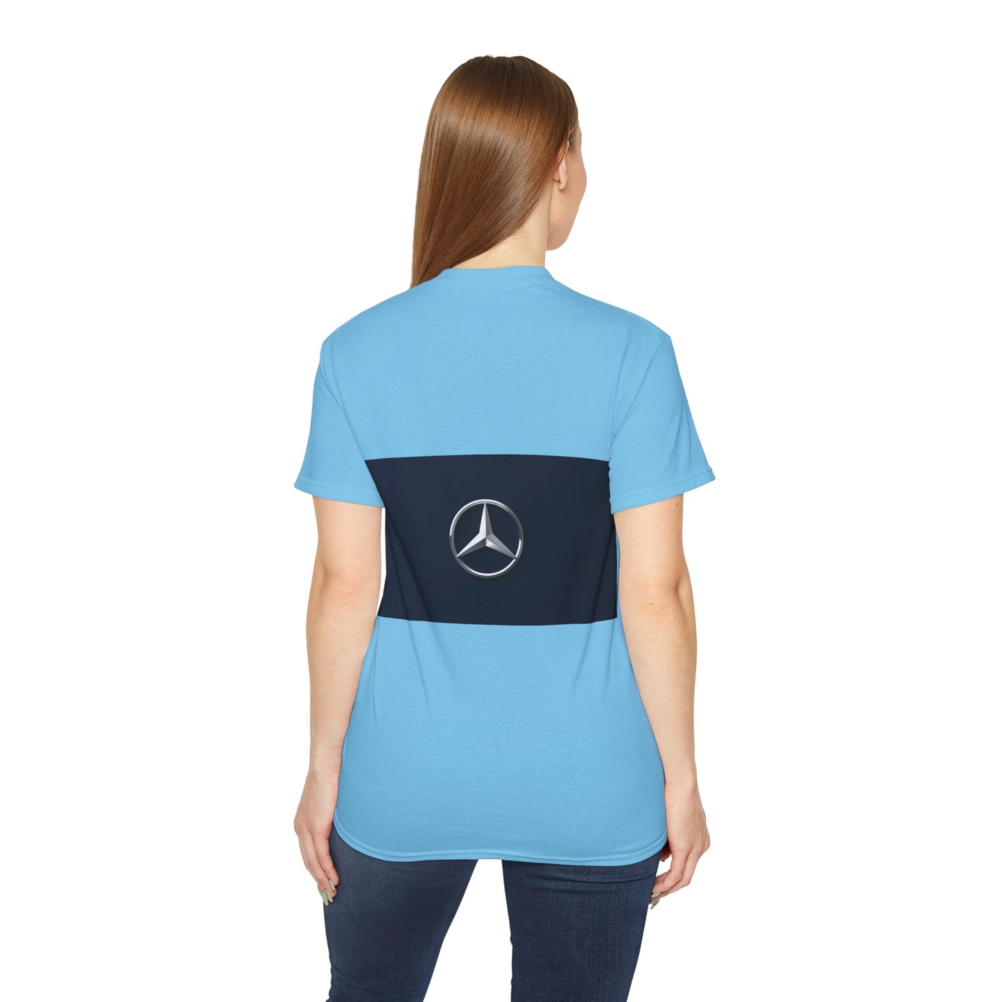 Mercedes-Benz Unisex Ultra Cotton Tee, Casual Car Enthusiast Shirt, Automotive Gift, Cool Summer Wear, Iconic Logo T-Shirt