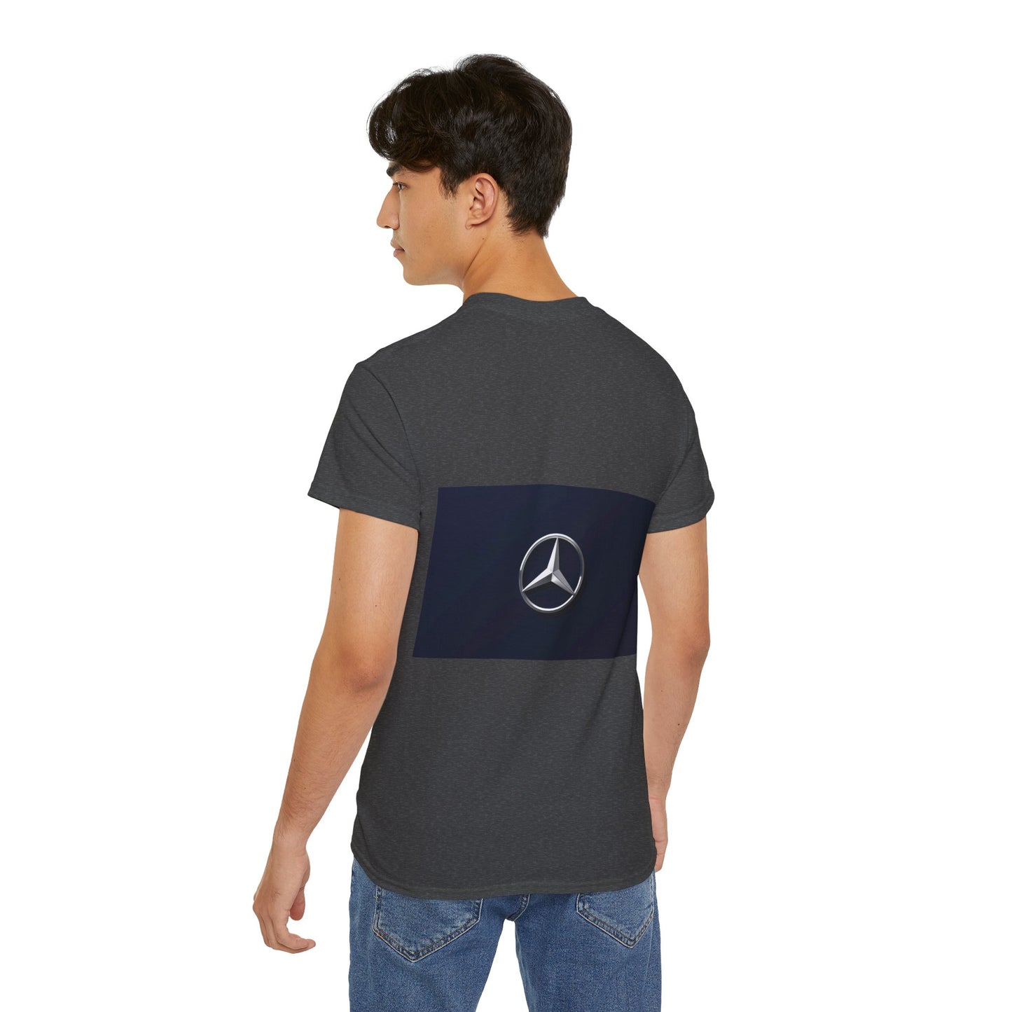 Mercedes-Benz Unisex Ultra Cotton Tee, Casual Car Enthusiast Shirt, Automotive Gift, Cool Summer Wear, Iconic Logo T-Shirt