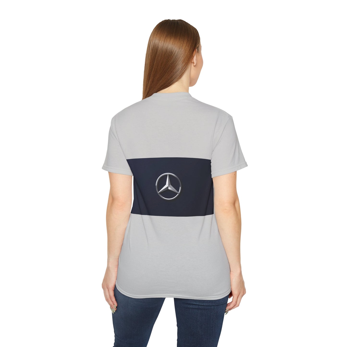 Mercedes-Benz Unisex Ultra Cotton Tee, Casual Car Enthusiast Shirt, Automotive Gift, Cool Summer Wear, Iconic Logo T-Shirt