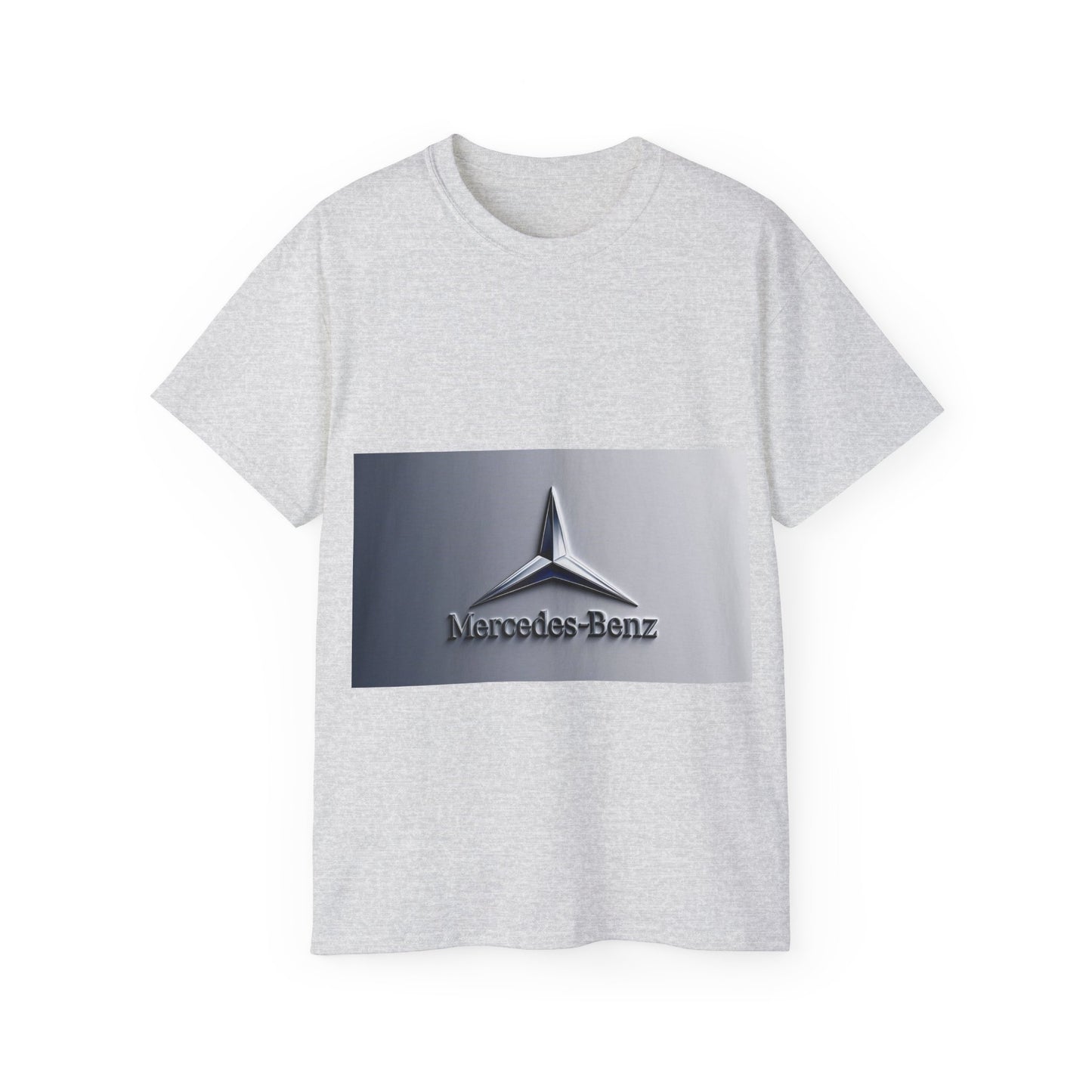 Mercedes-Benz Logo Unisex Ultra Cotton Tee, Car Enthusiast Gift, Casual Wear, Automotive Apparel, Graphic T-Shirt