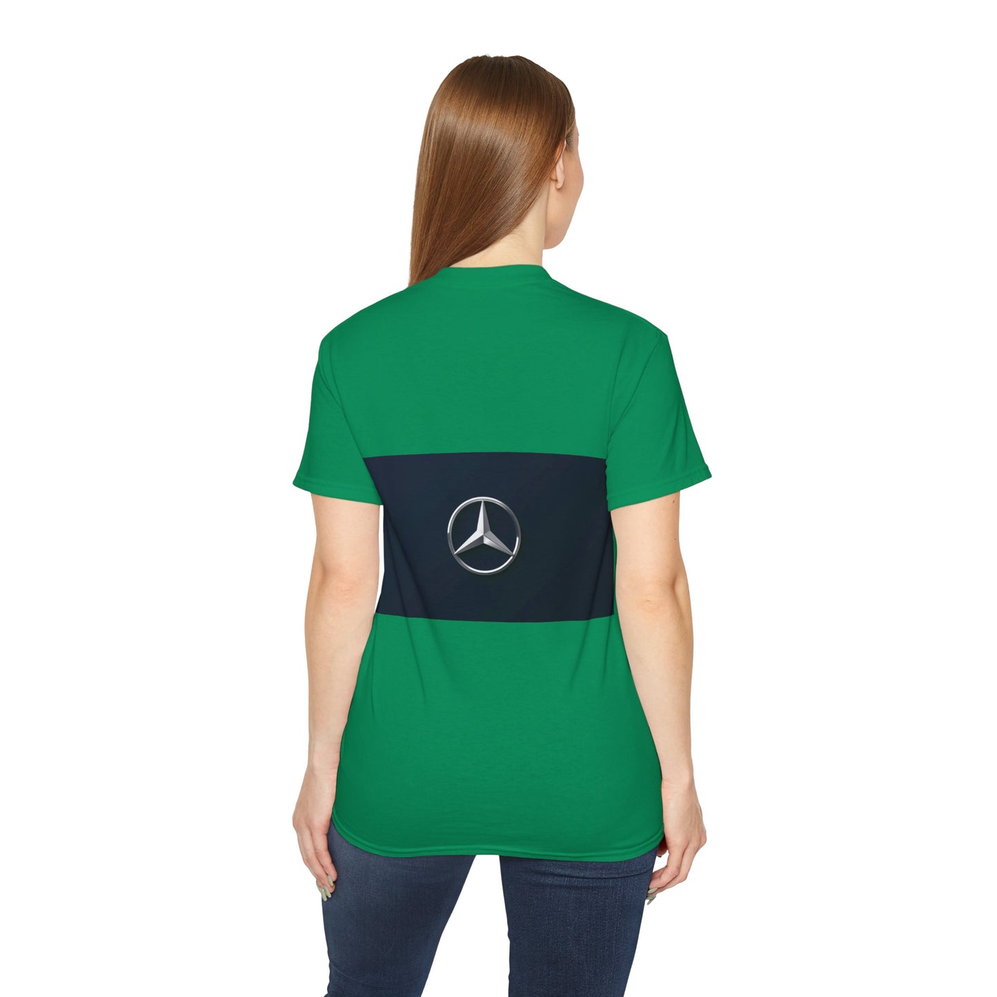 Mercedes-Benz Unisex Ultra Cotton Tee, Casual Car Enthusiast Shirt, Automotive Gift, Cool Summer Wear, Iconic Logo T-Shirt