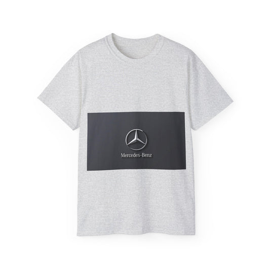 Mercedes-Benz Unisex Ultra Cotton Tee, Casual Car Enthusiast Shirt, Automotive Gift, Cool Summer Wear, Iconic Logo T-Shirt