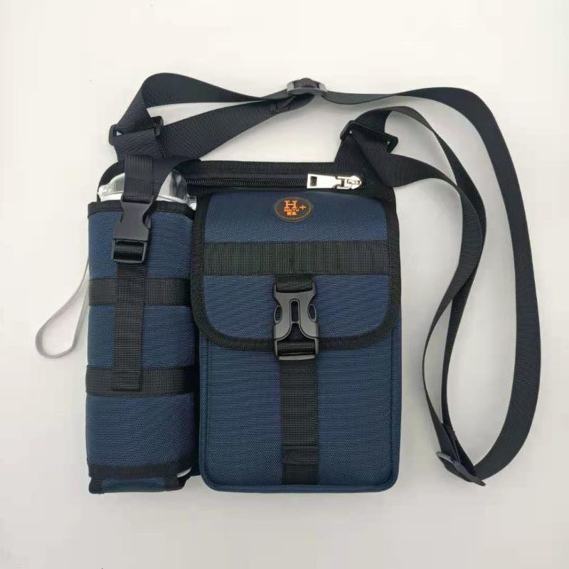 New Shoulder Men's Bag Casual Walking Cup Bag Outdoor Travel Small Backpack Wear-resistant Waterproof Practical Satchel