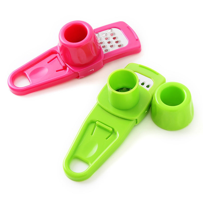 Household Multifunctional Garlic Grinder Creative Garlic Grinder Garlic Press Garlic Puree Garlic Peeling Artifact Kitchen Gadgets