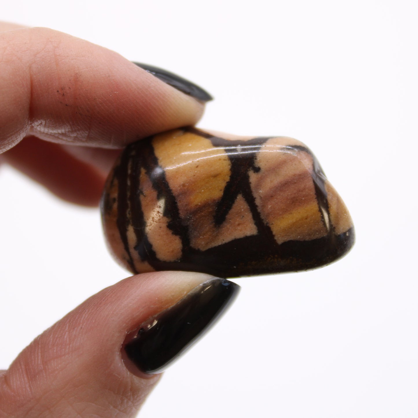 12x Medium African Tumble Stones - Jasper Nguni (SHOPIFI)