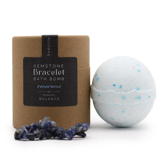 Sodalite Gem Bracelet Bath Ball