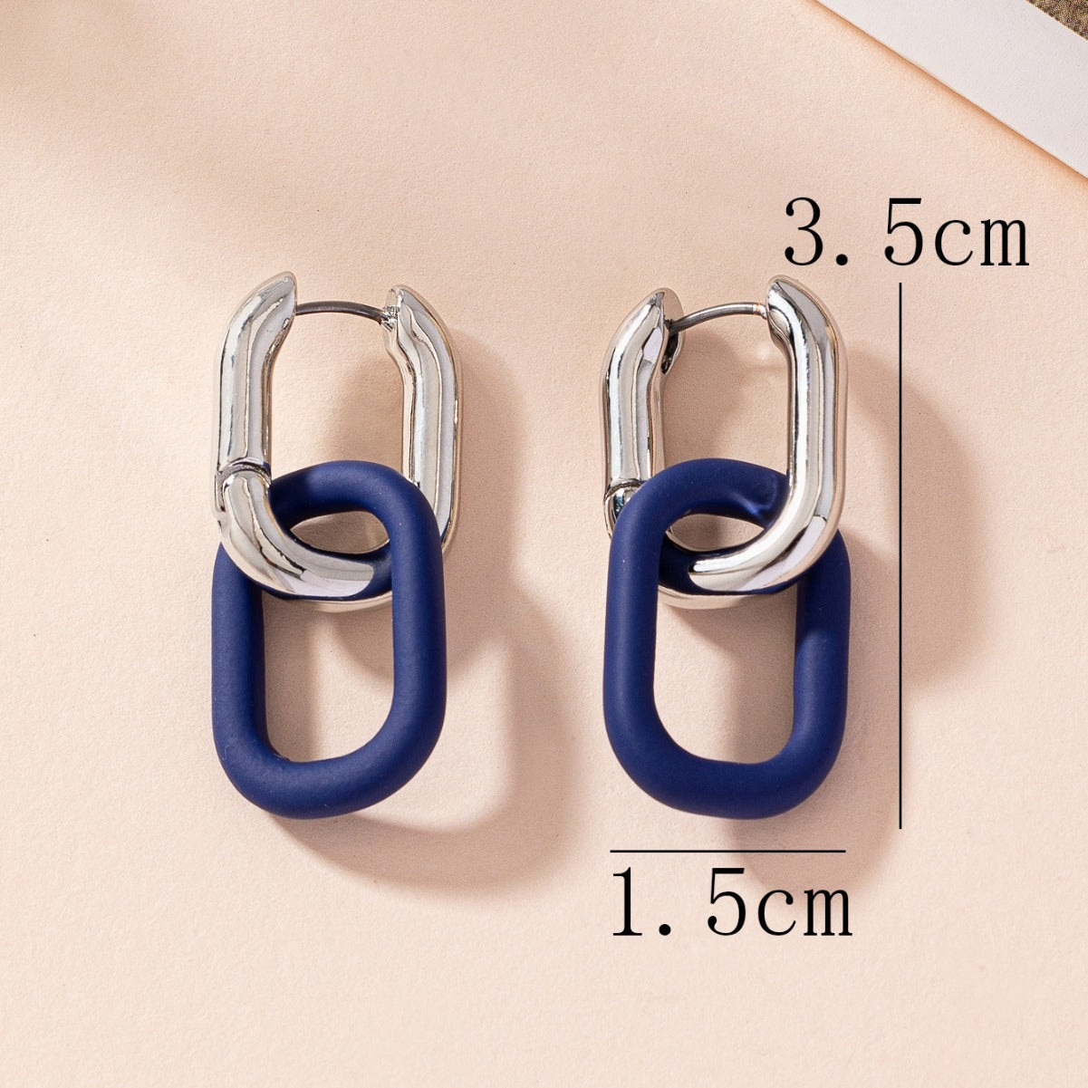 European And American Graceful Earrings Design Fashion Lantern Ring Dual-wear