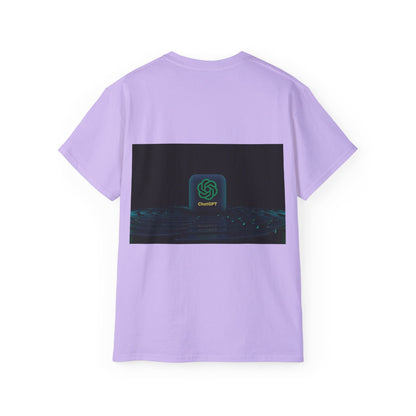 Open AI Inspired Unisex Ultra Cotton Tee, Tech T-Shirt, AI Graphic Tee, Geeky Gift, Casual Wear, Perfect for Events, Merchandise