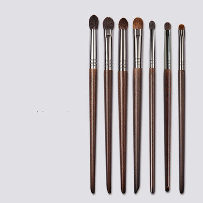 Animal Hair Eyeshadow  Primer Beginner Portable Makeup Brush Set