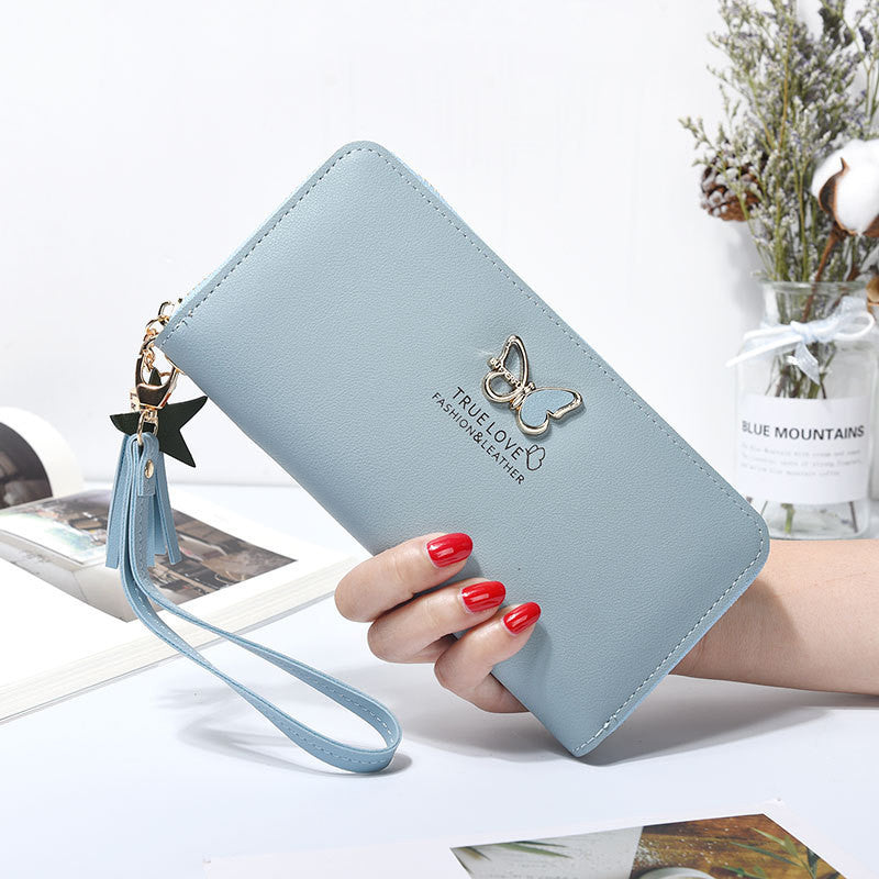 Korean Style Butterfly Hollow Metal Ladies Clutch