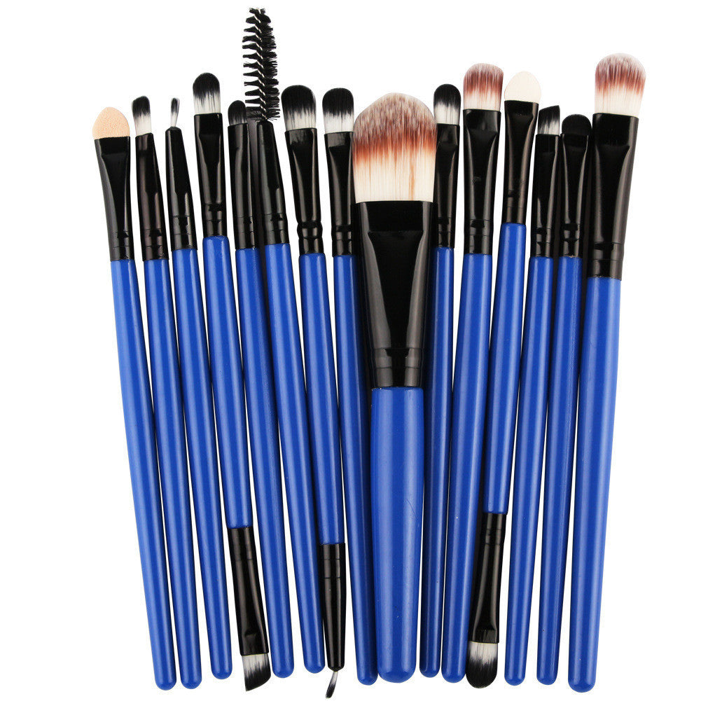 Set Of 15 Makeup Brushes