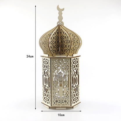 Ramadan Festival Decorative Eooden Crafts Ornaments