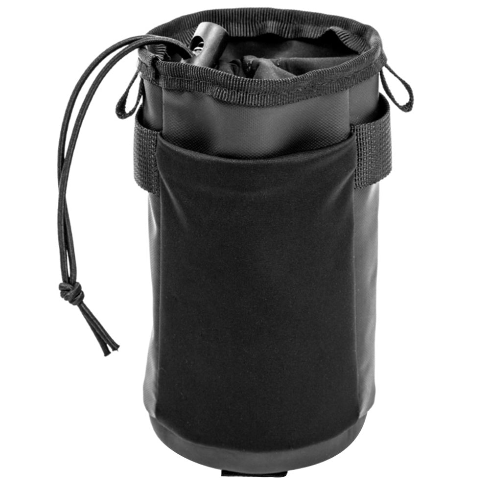 Bicycle Front Water Bottle Bag On The Ground Car Handlebar Bag Movement