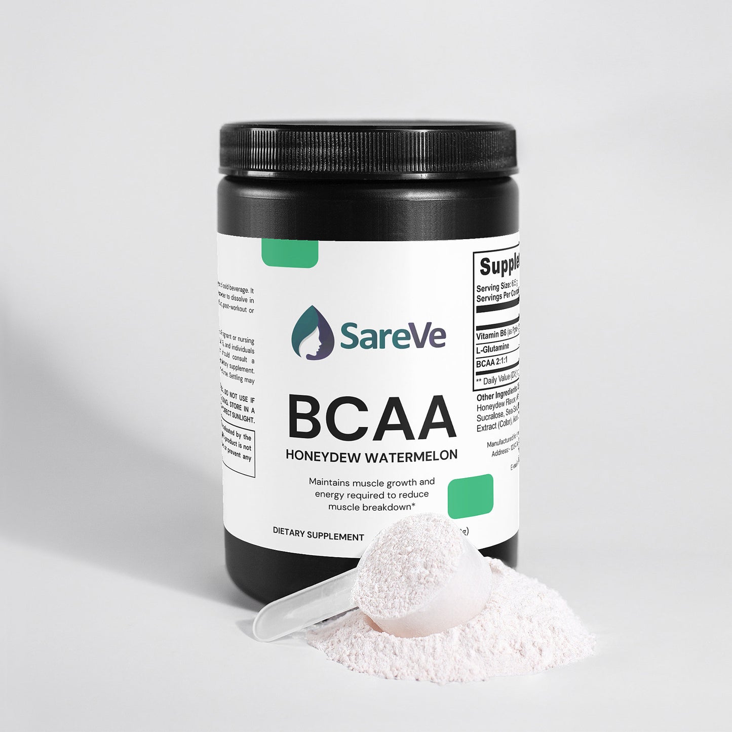 BCAA Post Workout Powder (Honeydew/Watermelon)