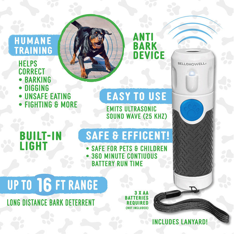 Dog Trainer Ultrasonic Handheld Bark-stop