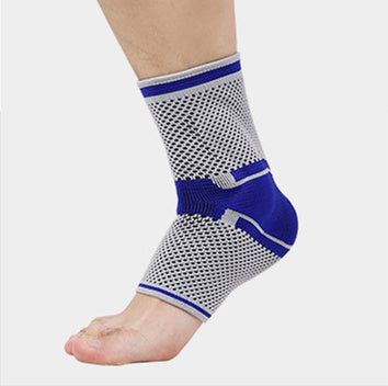 Color Flat Knitting Knitting Sports Silicone Ankle Support