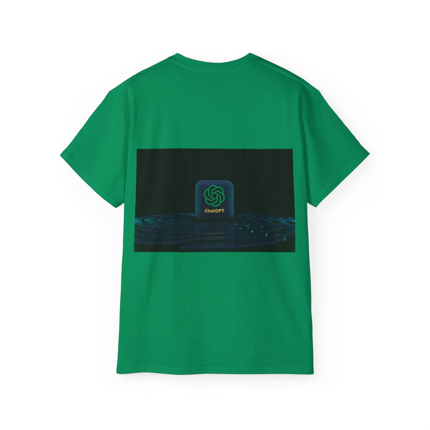 Open AI Inspired Unisex Ultra Cotton Tee, Tech T-Shirt, AI Graphic Tee, Geeky Gift, Casual Wear, Perfect for Events, Merchandise