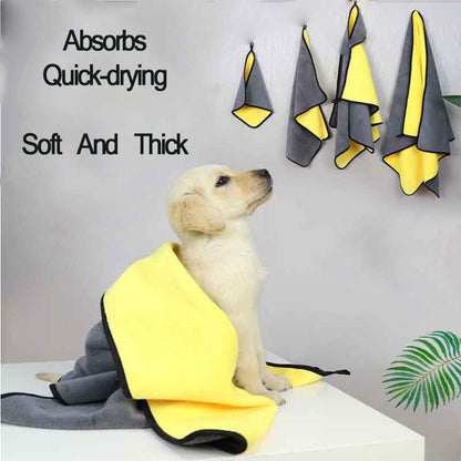 Pet supplies absorbent towel