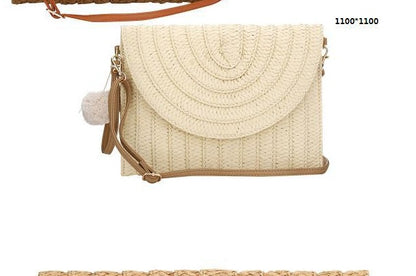 Women's Summer New Style Straw Bag Dual-use