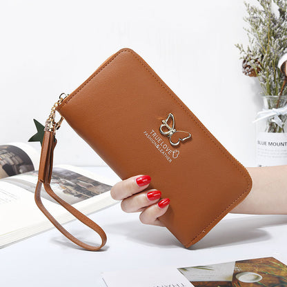 Korean Style Butterfly Hollow Metal Ladies Clutch