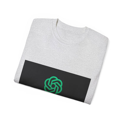 Open AI Inspired Unisex Ultra Cotton Tee, Tech T-Shirt, AI Graphic Tee, Geeky Gift, Casual Wear, Perfect for Events, Merchandise