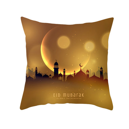 Muslim Halal Ramadan Eid Mubarak Home Decor Pillowcase