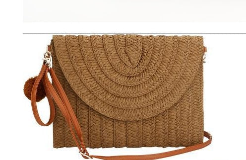 Women's Summer New Style Straw Bag Dual-use