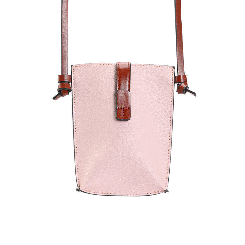 Ladies One Shoulder Slant Vertical Phone Bag