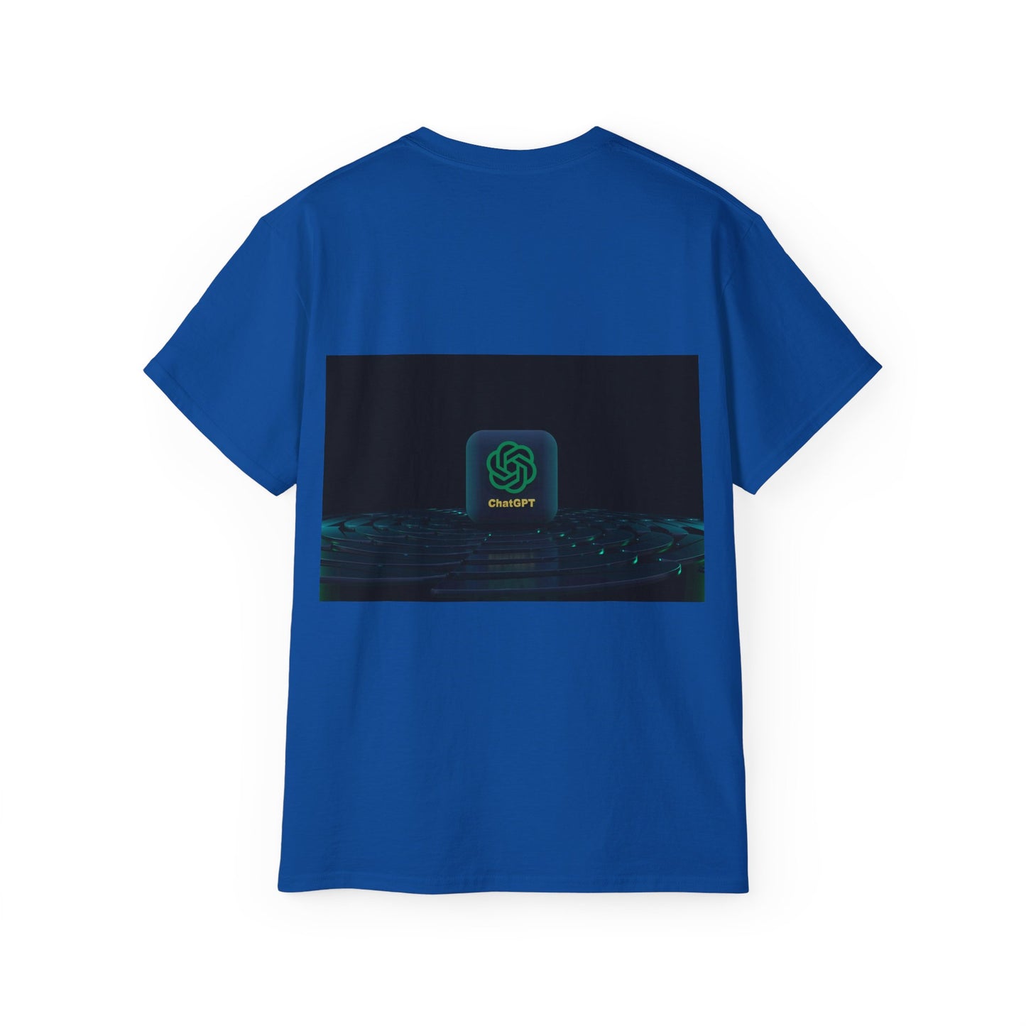 Open AI Inspired Unisex Ultra Cotton Tee, Tech T-Shirt, AI Graphic Tee, Geeky Gift, Casual Wear, Perfect for Events, Merchandise