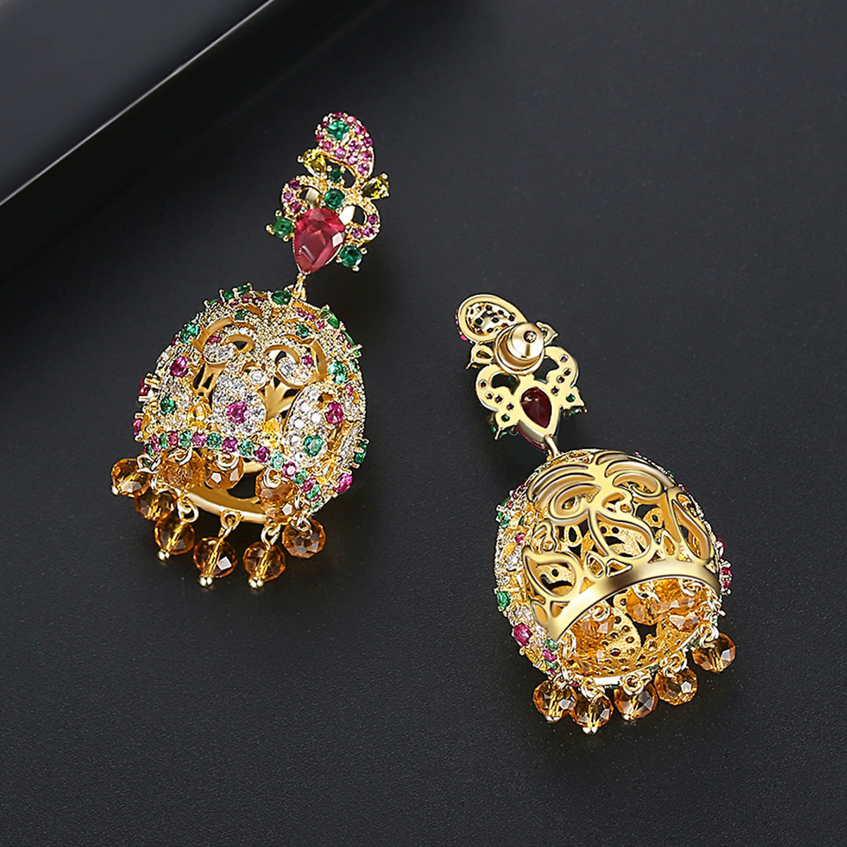 Women's Creative Color Fashion Stud Earrings