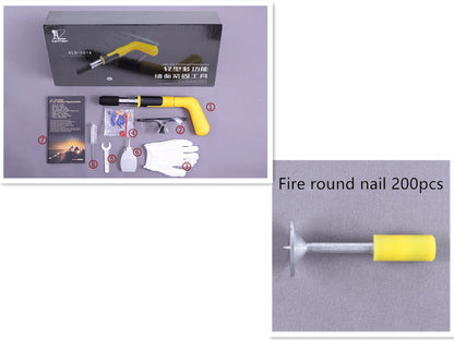 Manual Steel Nails Guns Rivet Tool Concrete Steel Wall Anchor Wire Slotting Device Decoration Power Tools Rivet Gun Tufting Gun